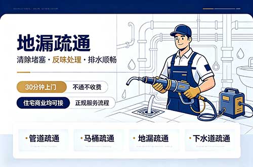 安庆地漏疏通